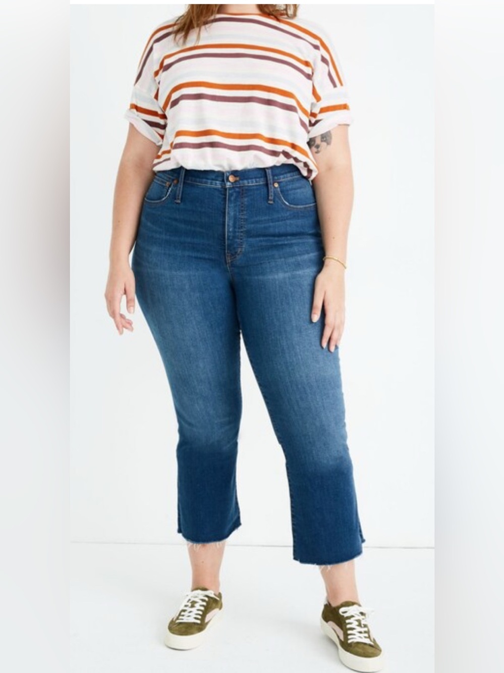 Madewell Cali Demi-Boot Women's  Jeans - Size 32 Waist 27 Inseam Raw Hem